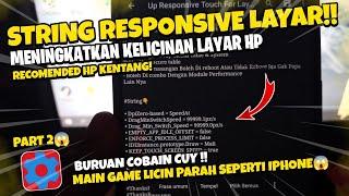 WAJIB COBALAYAR LICIN BANGET  String Menambah Kelicinan & Responsif Sentuhan Hp  String Set Edit