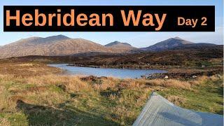 Hebridean Way - Day 2  Kilbride Campsite - Loch Druidibeag 