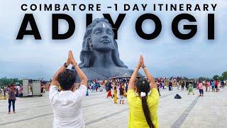 Adiyogi Coimbatore Travel Guide 1 Day Budget ItineraryIsha Foundation  Dhyanalinga  Shiva Statue