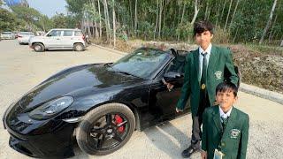 School Se Lene  Gaya Piyush Kunali Ko  Super Car Mein