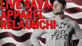 FAITH OVER FEAR  LIVE SAVAGE APPAREL LAUNCH NOW LIVE