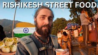 Trying STREET FOOD in Rishikesh India 