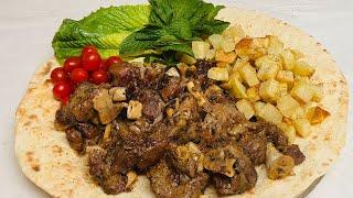 Afghan digi lamb kebab کباب دیگی افغانی گوشت گوسفندی