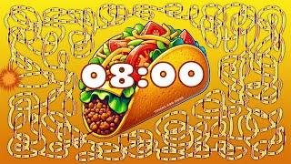 8 Minute taco  bomb  timer