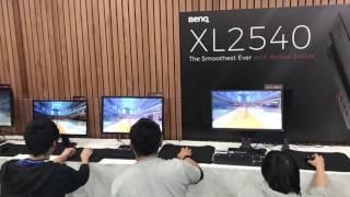 BenQ「XL2540」世界初の240Hzゲーミングディスプレイを比較