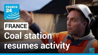 Frances Saint-Avold coal-fired power station resumes electricity production • FRANCE 24 English