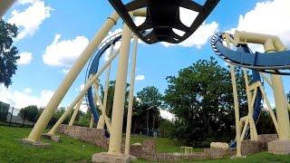 Montu front seat on-ride HD POV @60fps Busch Gardens Tampa