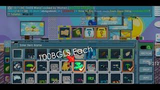 Growtopia  Stealing accounts - Username Women 200+BGLS 