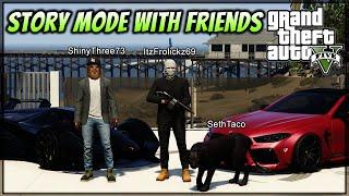 How to Play GTA 5 Story Mode With Friends  PC ONLY