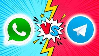 WHATSAPP vs TELEGRAM ¡La BATALLA DEFINITIVA