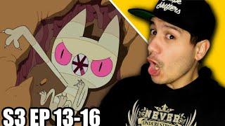 Adventure Time S3 Ep 13-16 REACTION TINY EVIL CAT