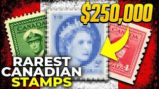 $1000000 For a Rare Stamp From Canada The 12 Rarest Canadian Stamps