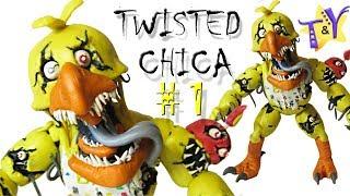 Как слепить Твистед Чику из пластилина Туториал 1 Twisted Chica Tutorial 1