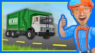 The Garbage Truck Song by Blippi  Songs for Kids