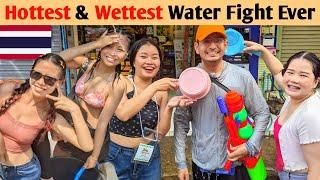 Wildest Water Battle with Super Friendly Thais  SONGKRAN FESTIVAL