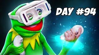 I Spent 100 Days as Kermit in VR Chat