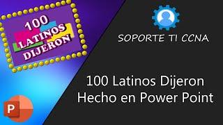 Juego 100 Latinos Dijeron En PowerPoint v2