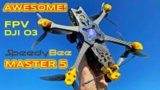 The SpeedyBee Master 5 FPV Drone is Really Good