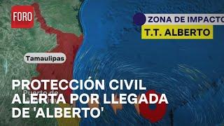 Tormenta tropical Alberto entrará por Tampico y Altamira - Las Noticias