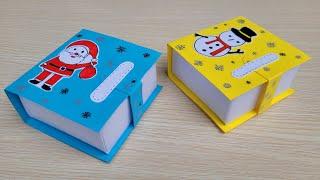 Cách làm hộp đựng sticker _hộp đựng quà bằng giấy DIY Paper Box