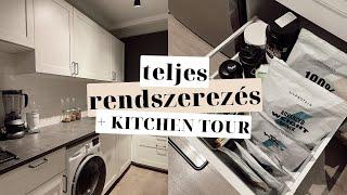 TELJES KONYHA TOUR  Rendszerezés takarítás szelektálás BEFORE - AFTER