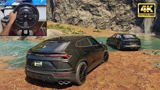 Lamborghini Urus & Porsche Cayenne Turbo GT  The Crew Motorfest  Thrustmaster T300RS gameplay