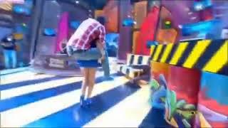 fm carry 108  girl lift carry men on live tv show  girl lifting her boy friend