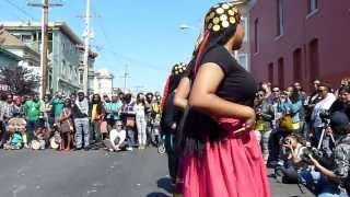Sudanese Dance at 19th and Mission in San Francisco Part One