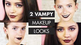 2 VAMPIRE Halloween Makeup Looks  Kaushal Beauty + sunbeamsjess