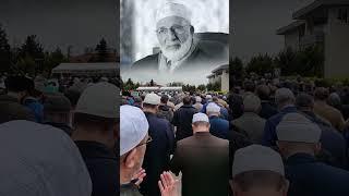 Nureddin Yıldız hocamız Kurra Hafız İbrahim Tanrıkulu Hocaefendinin Cenaze Namazına İştirak Etti