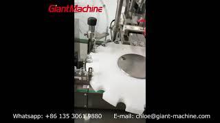 Automatic filling machine and capping for 1-10ml glass bottle