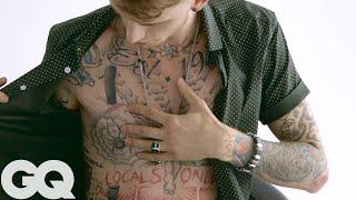 Machine Gun Kelly Explains the Stories Behind His Tattoos  Tattoo Tour  GQ