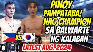 LATEST AUG 2024 PINOY PAMPATABA LANG SANA NAG CHAMPION SA HOMECOURT NG KALABAN