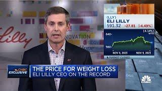 Eli Lilly CEO We know theres high demand for weight-loss drugs and were ready to meet it