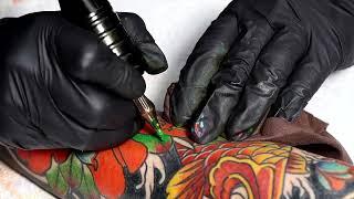 Full Sleeve Japanese Tattoo Time Lapse