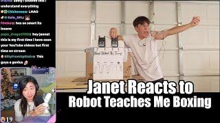 Janet Reacts A Robot Teaches Me Boxing by Michael Reeves 