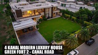 4 Kanal Most Luxurious Ultra Modern Mansion by D Studio Green Fort 2 Canal Road Lahore - Pakistan