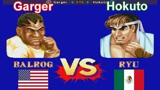 Street Fighter II Hyper Fighting - Garger vs Hokuto FT5