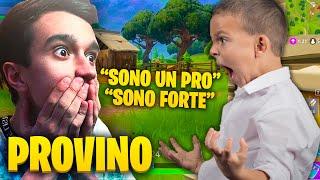 SI CREDE un PRO MA fa il PROVINO ed è NABBO Fortnite ITA Provini