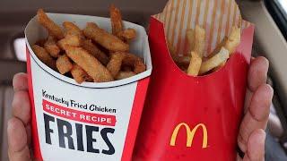 KFC French Fries vs McDonalds French Fries  WHO IS BETTER?