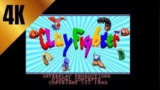 Clay Fighter Opening SNES 1993 4K 60fps Master