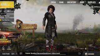 PUBG Mobile - Trench Coat Black