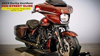 Gets A Series of Appearance Changes and an Engine Re-Version  2024 Harley Davidson CVO Street Glide