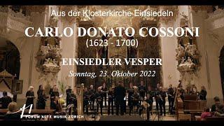 Carlo Donato Cossoni Einsiedler Vesper