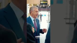 Prezident Shavkat Mirziyoev yangidan ochilgan Qoqon aeroportini borib kordi #shavkatmirziyoyev