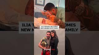 UFC Champion Ilia Topuria and girlfriend Giorgina Uzcategui welcome new member into their family