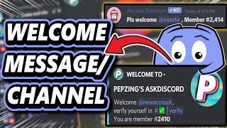 How to make a Discord Welcome Message 2021