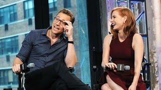 Tom Hiddleston Mia Wasikowska and Jessica Chastain on AOL BUILD - Oct 16 2015