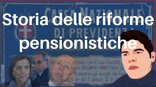 Storia delle pensioni spiegata semplice