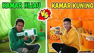 TANTANGAN KAMAR HIJAU VS KAMAR KUNING SELAMA 24 JAM  Mikael TubeHD